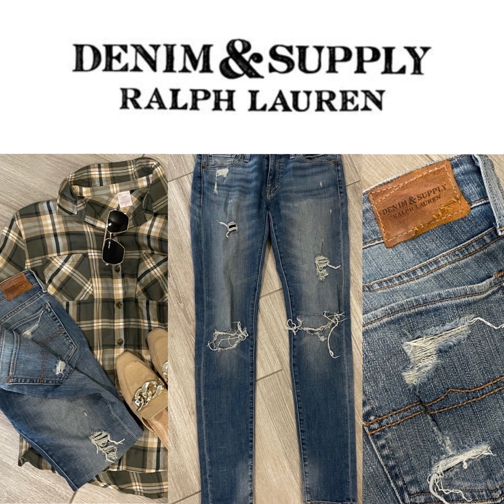 DENIM & SUPPLY  Ripped Jeans Ralph Lauren